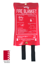 Load image into Gallery viewer, Fire Blanket 1m x 1m, FREE location sign