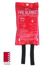 Load image into Gallery viewer, Fire Blanket 1.2m x 1.2m, FREE location sign