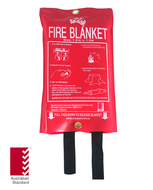 Fire Blanket 1m x 1m, FREE location sign