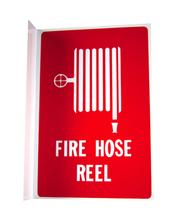 Load image into Gallery viewer, Fire Hose Reel Cover PVC UV Rated + Sign